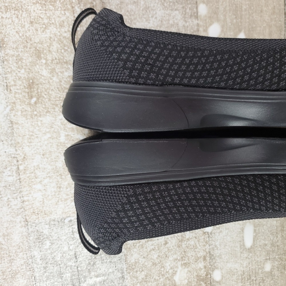 Keds Blisswalk Skimmer Womens Shoes Sz 7.5 Wide Black Knit Round Toe Slip On - Picture 6 of 12